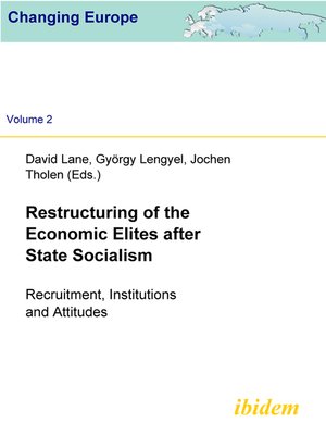 cover image of Restructuring of the Economic  Elites after State Socialism